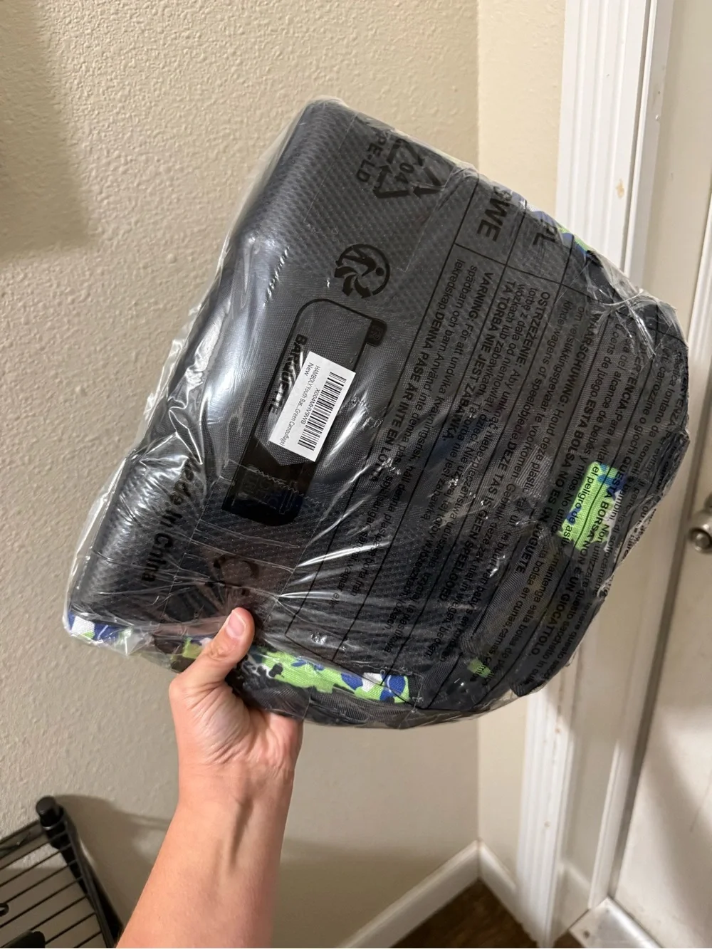 NEW IN PACKAGE Youth Camo Baseball Backpack - Blue/Green ordered two by accident